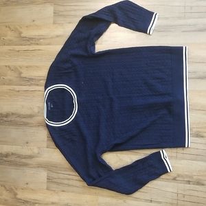 Tommy Hilfiger Navy Blue Crew Neck Sweater
